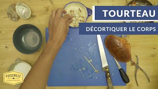 Comment décortiquer le corps dun tourteau  🦀  Tuto Poiscaille [upl. by Swenson]