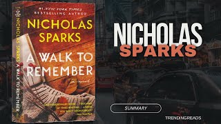 A Walk to Remember AudioNovel By Nicholas Sparks audiobook [upl. by Krefetz465]