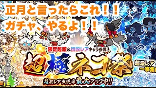 【にゃんこ大戦争】新年一発目から己の豪運でガチャを回した結果！！ [upl. by Elisabetta682]