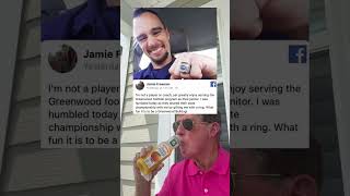 High School Football Team Gifts Their Janitor A State Championship Ring grandpa [upl. by Lorusso77]