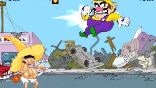 MUGEN  Warner Showcase  Cipitio vs Wario [upl. by Danita]