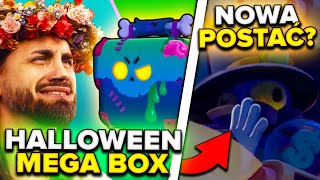 NOWY EVENT HALLOWEEN NOWE MEGA BOXY NOWA POSTAĆ UJAWNIONA TAJEMNICZA KSIĘGA BRAWL STARS [upl. by Eesak]