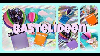 Heißluftballon BASTELN mit Papier Embellishments DIY Ideen deutsch  9999 Dinge [upl. by Lovell988]