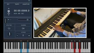 How to Play Psalm 34 Brooklyn Tabernacle  Tutorial  Intro [upl. by Kloman]