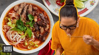 The Vietnamese noodle soup youll LOVE as much as Pho  Bun Bo Hue  Marions Kitchen [upl. by Aikas]