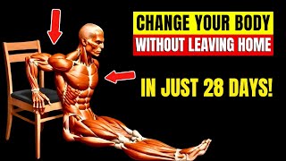 8 exercises WITHOUT EQUIPMENT that will TRANSFORM YOUR BODY in ONLY 28 DAYS  HYPERTROPHIED BODY [upl. by Mcwilliams551]