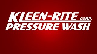 KleenRite Pressure Wash Warehouse [upl. by Radu696]