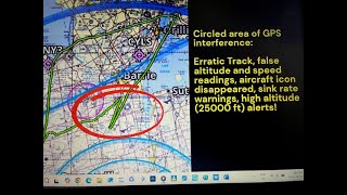 GPS Interference on flight to Orillia CNJ4 for lunch [upl. by Hnilym]