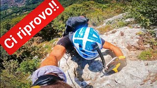 FERRATA 30 OSA CORNO RAT🧗OGNUNO TRAGGA LE PROPRIE CONCLUSIONI🤙🤙 [upl. by Ailatan]