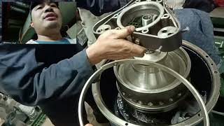 Alfa Laval Purifier Bowl Disassemble and Assemble [upl. by Ion]