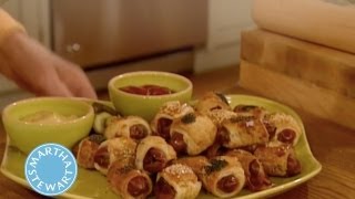 Pigs in a Blanket⎢Martha Stewart [upl. by Eetsirk]