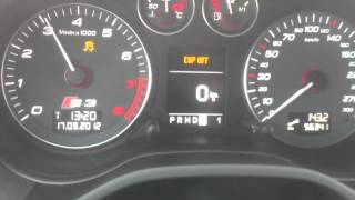 Audi S3 8P acceleration using launch control 0140 [upl. by Ermanno442]