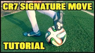 Learn AMAZING Skills 5 Cristiano Ronaldo Signature Move  CR7 Skill Tutorial  by 10BRA [upl. by Jariv]