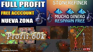 🏃 Tibia 3 🏃 Stonerefiners LV 30 Profit 60kh  Hidden Threats Quest  Tibia Fast Money [upl. by Silra]