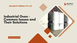 Industrial Oven  Common Issues and Solutions [upl. by Arndt]