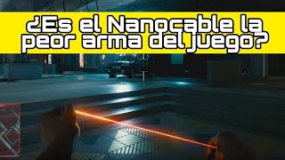 Cyberpunk 2077 PS4 ¿Como es el Nanocable [upl. by Anial]