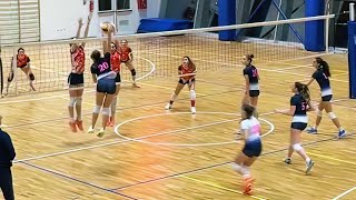 Pallavolo U18F ecc  Allianz Viscontini Milano vs GS Cagliero [upl. by Tobe]