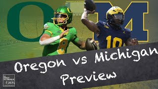 Oregon vs Michigan  Is There ANY WAY The Wolverines Can Keep it Close  Week 10 Preview [upl. by Yrnehnhoj]