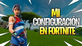 MI CONFIGURACIÓN EN FORTNITE  Modo daltónico [upl. by Aerdnu753]