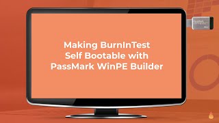 Making BurnInTest Self Bootable with PassMark WinPE Builder [upl. by Ainevul]