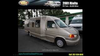 2001 Rialta FD Twin Sunshine State RVs Used Class B Motorhome [upl. by Eetnahc]