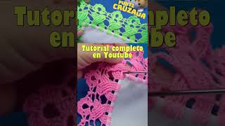 crochet puntillas tejido manualidades puntillasparaservilletas orillasparaservilletas [upl. by Ayrolg]