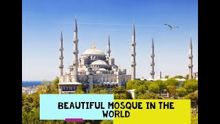 TOP 25 Beautiful mosque in the world 2016 [upl. by Ellenehc]