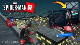 Spider Man Miles Morales NIGHT MODE Gameplay  By RUser Games  spider man miles morales android [upl. by Langer]