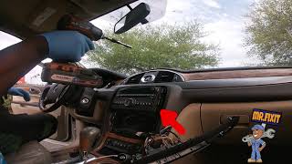 how to remove 20082012 Buick Enclave cxl radio [upl. by Anirtruc993]