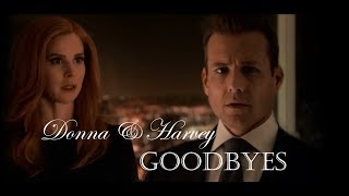 Donna and Harvey  too good at GOODBYES [upl. by Ennoval]