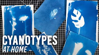 No Dark Room No Problem Cyanotypes at Home [upl. by Ytissac]