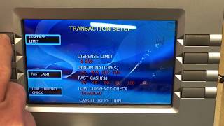 How to SetChange the Dispense Limit on a GenMega ATM [upl. by Varrian530]