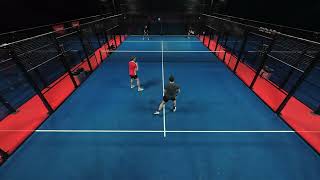 Padelmatch Sivert amp Bernard vs Vebjørn amp Torbjørn sett 2 [upl. by Islehc]