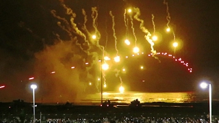 SANDF Armed Forces Day 2017 Night Artillery Fire [upl. by Anelav]