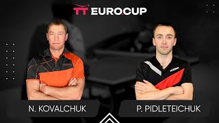 1915 Nazarii Kovalchuk  Petro Pidleteichuk 20102024 TT EuroCup Ukraine Star TABLE 4 [upl. by Ancelin]