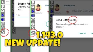 PGSharp New Beta Version 11430 Update  PGSharp New Friend Reuest Features  Pokemon Go Update [upl. by Acimehs557]