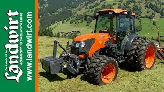 Kubota M7040 Alpin  landwirtcom [upl. by Pontus]