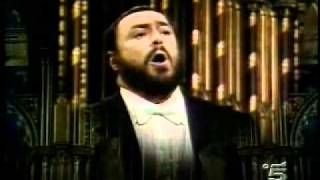 LUCIANO PAVAROTTI  canta  quot PIETÀ SIGNORE quot di NIEDERMEYER   CASELLA [upl. by Brandt]