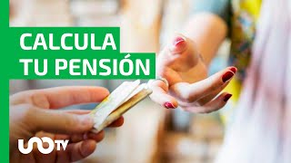 ¿Cómo calcular un estimado de tu pensión según tu Salario Base de Cotización [upl. by Llerryt]