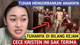 🔴tuhanya di bilang kejam cece kristen chindo gak terima tak di sangka sampai bilang begini [upl. by Philbin145]