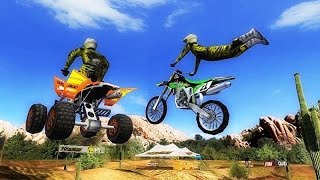 Juego de Motos para Niños  Carreras de Moto cross ampATV [upl. by Dwinnell]