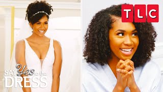 Bayleigh From Big Brother Finds a Wedding Dress  Say Yes to the Dress  TLC [upl. by Kciredor]