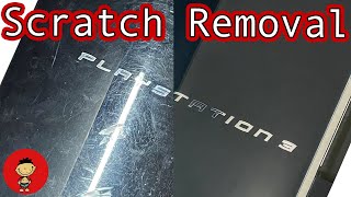 How to Remove Scratches from Glossy Plastic  Sony PS3 Case Restoration [upl. by Norton]