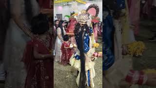 beautiful bride is coming for jaimal👰  beautiful bride😍shorts sajan sajan Teri dulhan song trand [upl. by Kcirdnekel5]