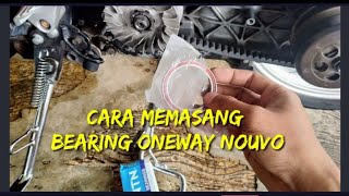 CARA GANTI BEARING ONEWAY NOUVO  KLAHER ONEWAY [upl. by Bush475]