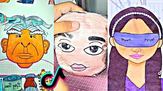 Paper Diy Skincare and Makeup 💖 Paper Doll  Paper Crafts  TikTok Compilation papercraft 9 [upl. by Morrie959]