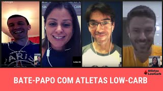 Live BatePapo com Atletas LowCarb [upl. by Annua]