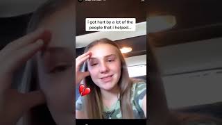 Piper rockelle crying in her latest TikTok 😱😱😱 [upl. by Xed]