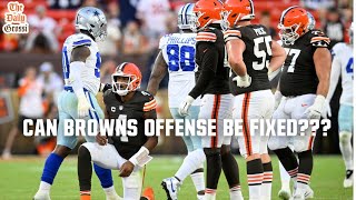 CAN THE BROWNS OFFENSE BE FIXED  The Daily Grossi [upl. by Ymiaj]