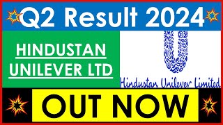 HINDUSTAN UNILEVER Q2 results 2024  HUL Q2 results  HINDUSTAN UNILEVER Share News  HUL Share [upl. by Dolora]